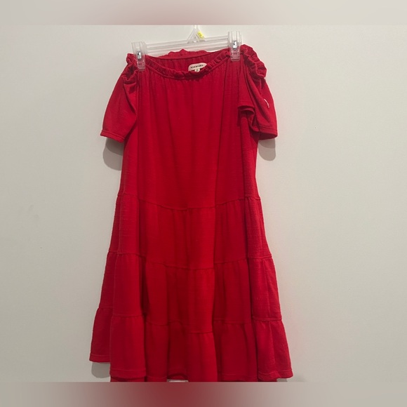 Max studio red off-shoulder dress - Picture 4 of 4